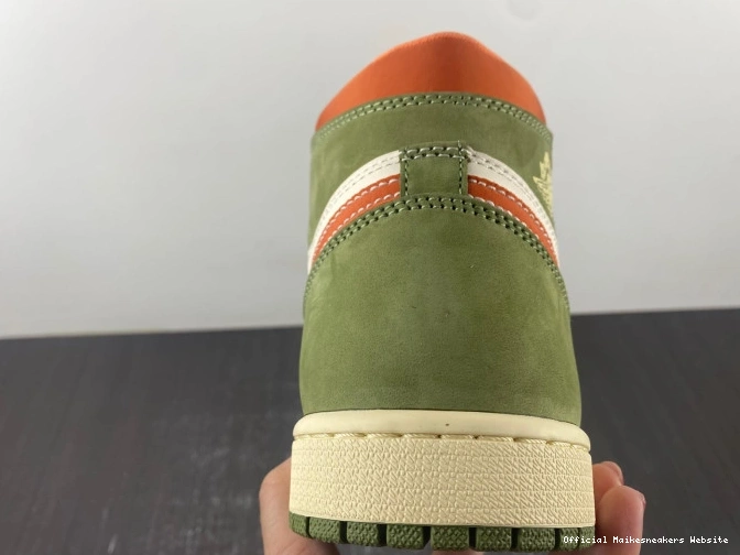 Official Maikesneakers FB9934-300 Craft Jordan Celadon OG Air 1 High 0717